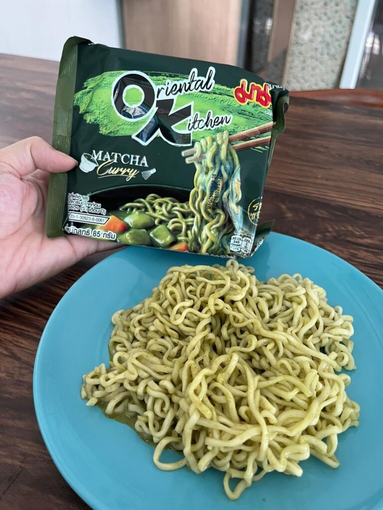 Mama牌OK系列抹茶咖哩麵
