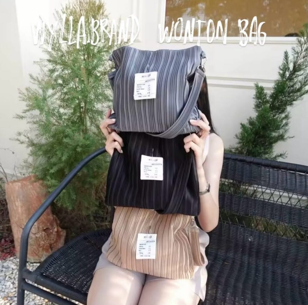 泰國自家品牌 Wyllabrand Wonton Bag